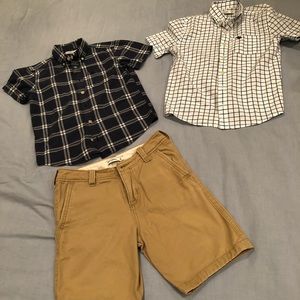 Abercrombie shirts with chino shorts